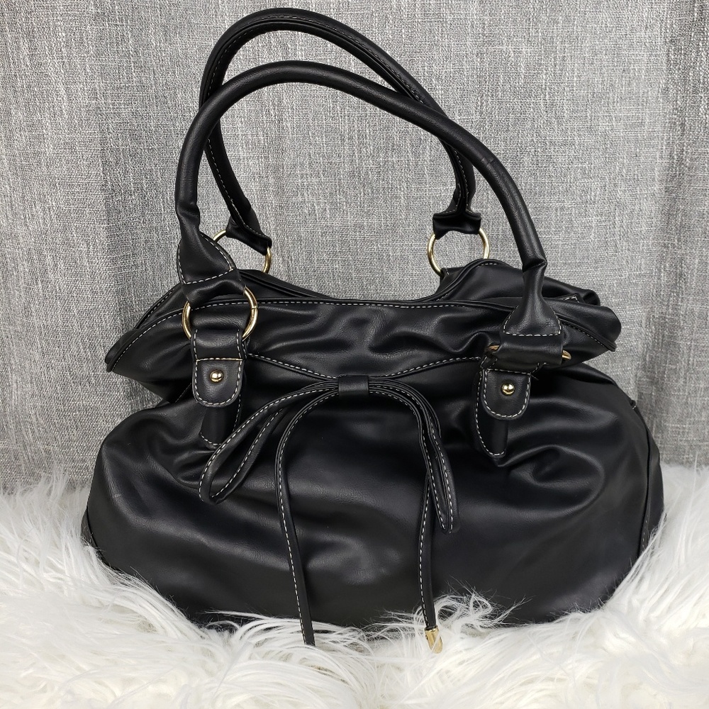 Black Purse/Bag with Bow